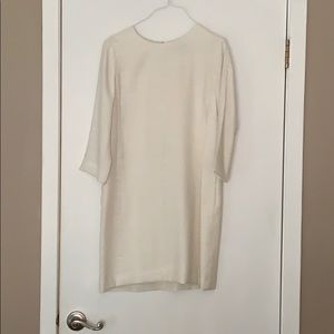 Vince White Shift Dress Size 6